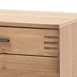 TV Lowboard in Eiche Bianco & Anthrazit - Crupean I