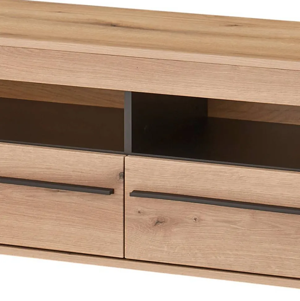 TV Lowboard in Eiche Dekor - Brocus