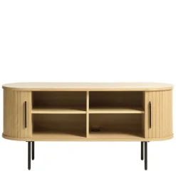 TV Lowboard in ovalem Design - Teorina