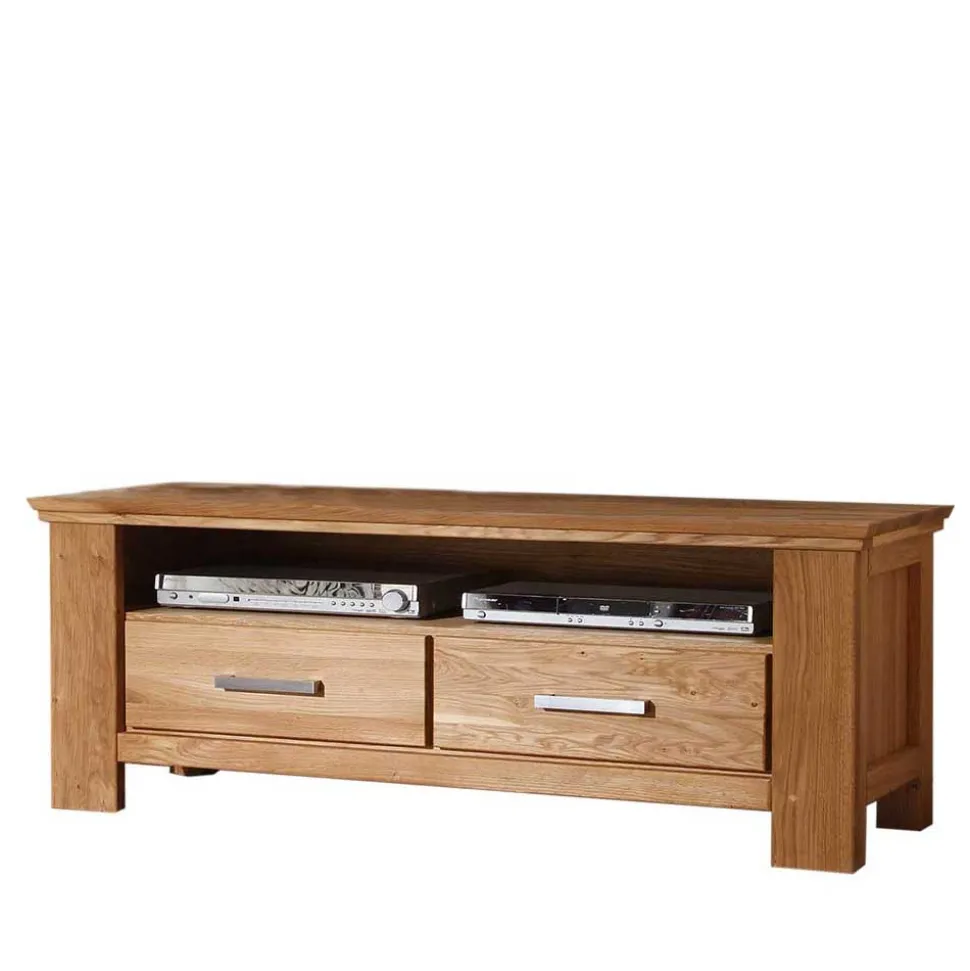 TV Lowboard Ladressa aus Wildeiche geölt und gewachst