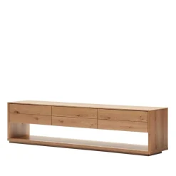 TV Lowboard mit drei Schubladen und Fach - Algaro