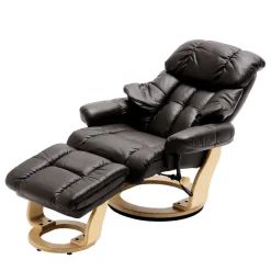 TV Sessel Manon in Schwarz (zweiteilig)