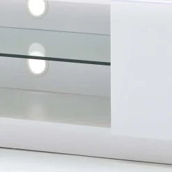 TV Tisch Stijn mit Wildeiche Massivholz