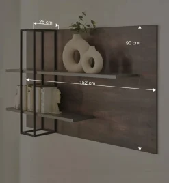 TV Unterschrank & Wandboard Set - Mundo (zweiteilig)