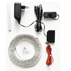 TV Unterschrank in Lichtgrau mit Wildeiche - Apulco