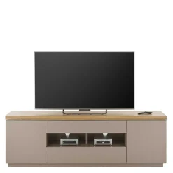 TV Unterschrank in Taupe & Akazie - Anja