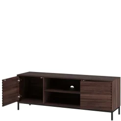 TV Unterschrank in Walnuss Holzoptik - Teleska