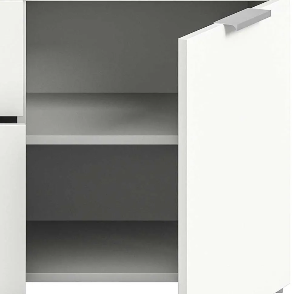 TV Unterschrank in Weiß - Intiatos