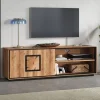 TV Unterschrank mit Hirnholz Applikation - Shipper