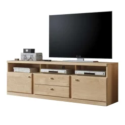 TV Unterschrank Smonia aus Wildeiche Bianco