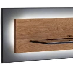 TV Wohnwand in Wildeiche teilmassiv - Drinidad (dreiteilig)