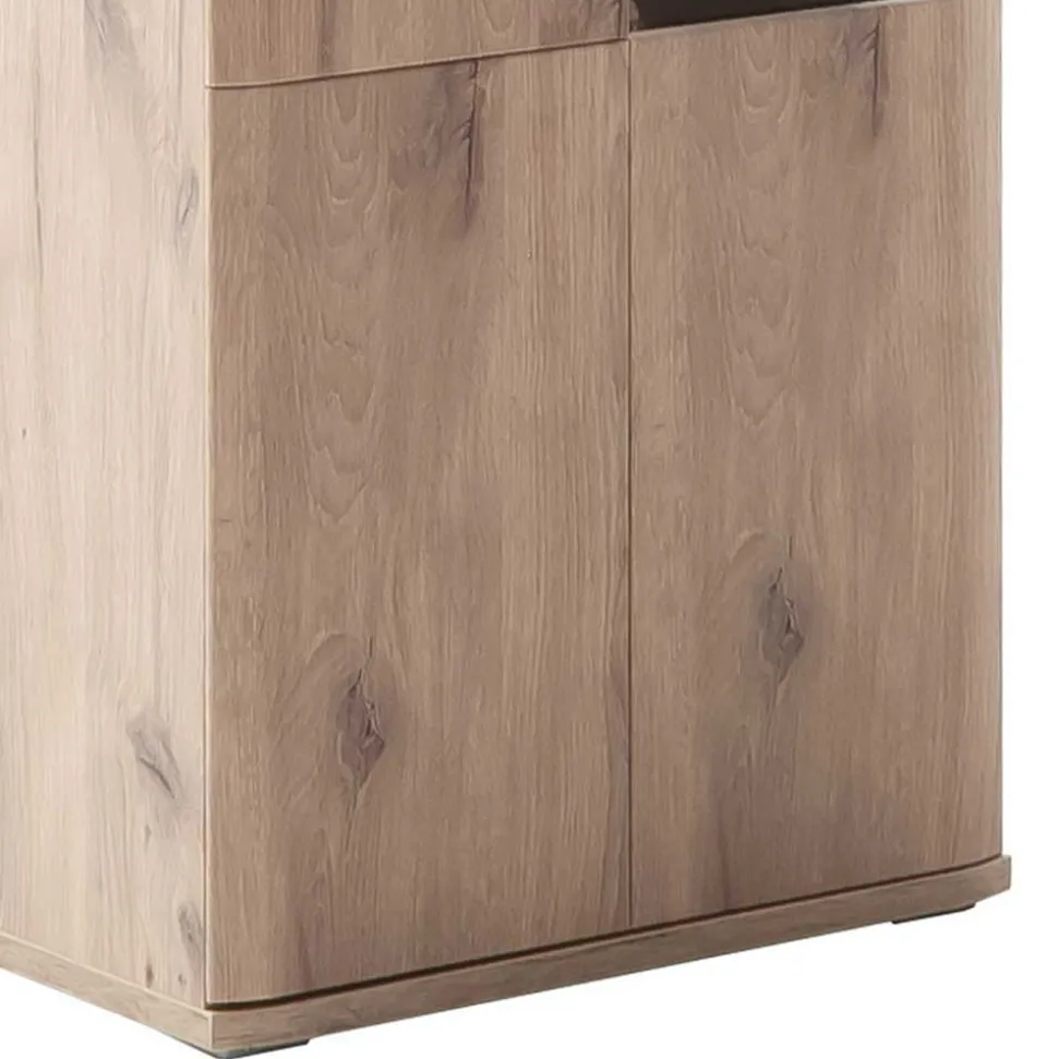 TV Wohnwand Kombination Set - Comrinaca (dreiteilig)