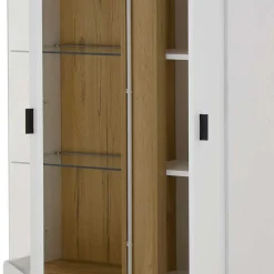 TV Wohnwand Möbelkombi mit LED - Racelyn (vierteilig)