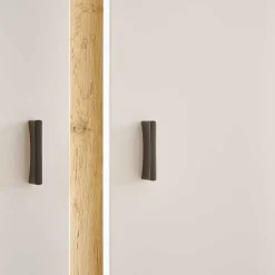 TV Wohnwand Möbelkombi mit LED - Racelyn (vierteilig)