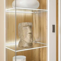 TV Wohnwand Möbelkombi mit LED - Racelyn (vierteilig)