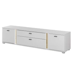 TV Wohnwand mit Licht Möbelset - Racelyn (vierteilig)