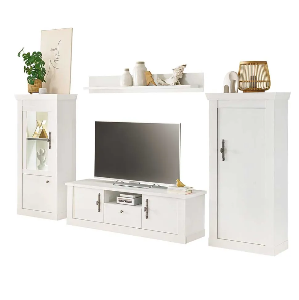 TV Wohnwandkombination 295 cm breit - Liancos (vierteilig)