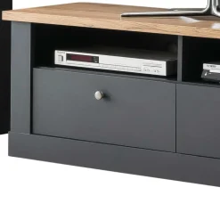 TV Wohnwandmöbel 297 cm breit - Lionel (vierteilig)