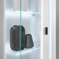 TV Wohnwandmöbel in Weiß Set - Tirol (vierteilig)