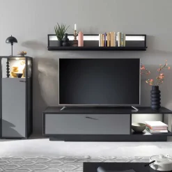 TV Wohnzimmermöbel Set - Ridona (dreiteilig)