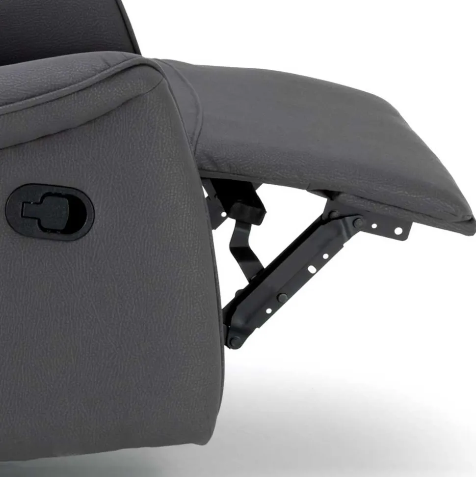 TV Wohnzimmersessel in Anthrazit - Zalona