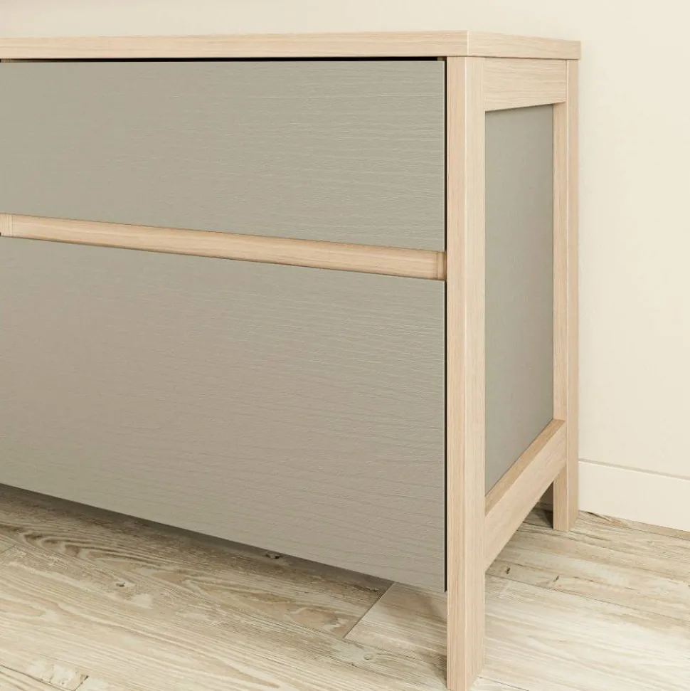 TV-Board in Eukalyptus und Eiche Optik - Promo