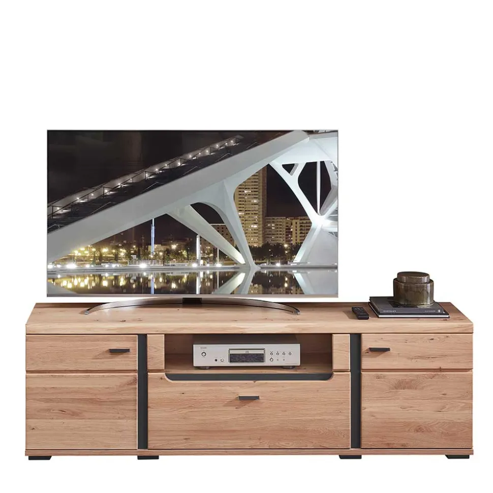 TV-Element in Esche und Wildeiche - Mattadore