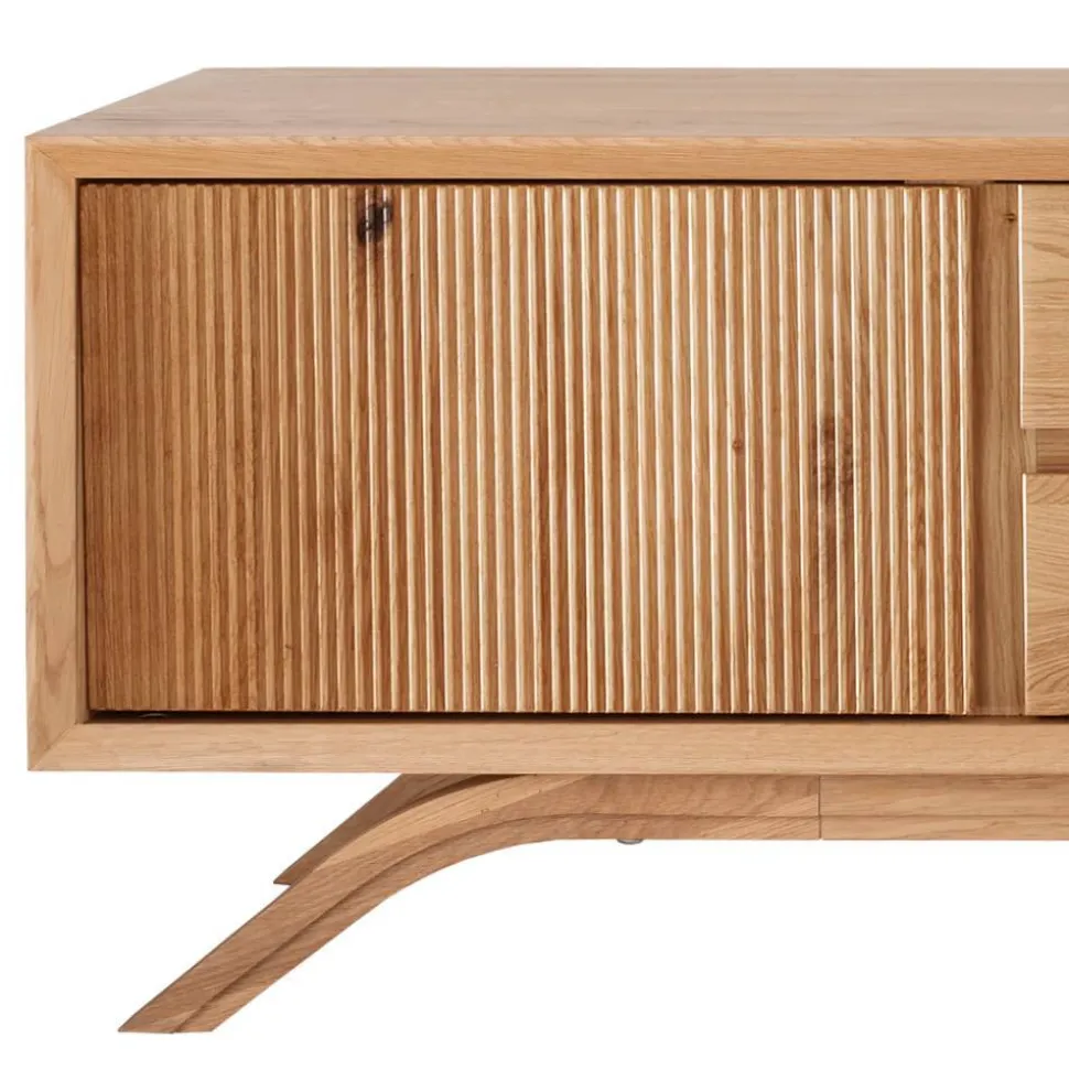 TV-Kommode aus Wildeiche Massivholz - Fredellia