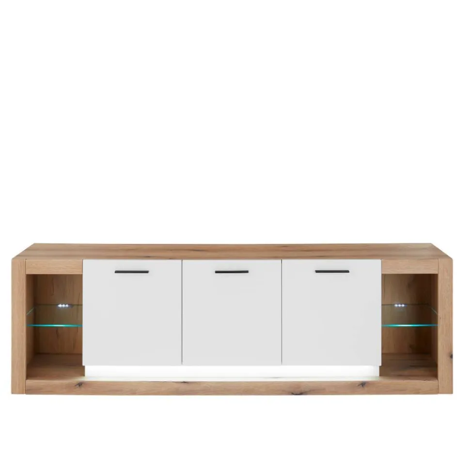 TV-Lowboard & Wandboard Set - Adejano (zweiteilig)