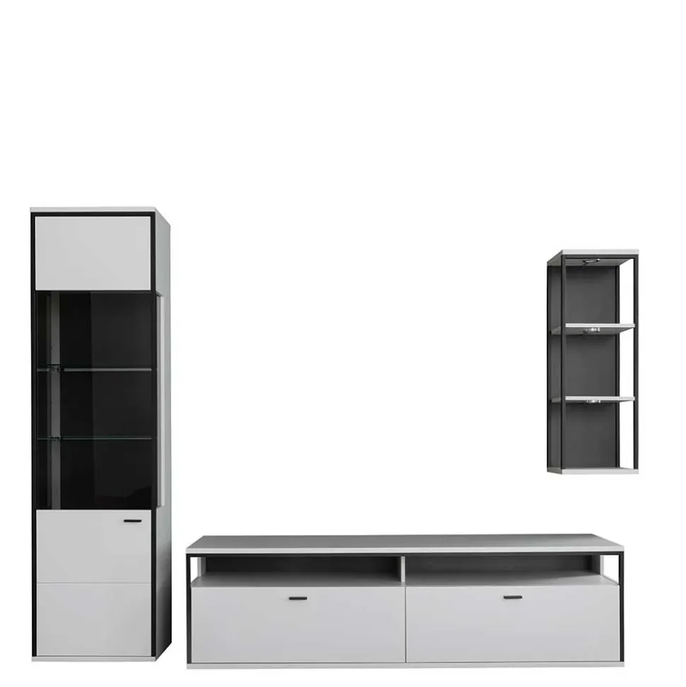 TV-Wohnwandmöbel Kombination - Loazin (dreiteilig)