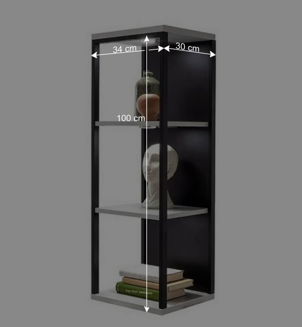 TV-Wohnwandmöbel Kombination - Loazin (dreiteilig)