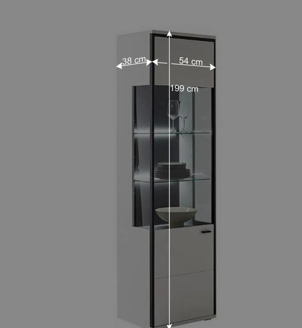 TV-Wohnwandmöbel Kombination - Loazin (dreiteilig)