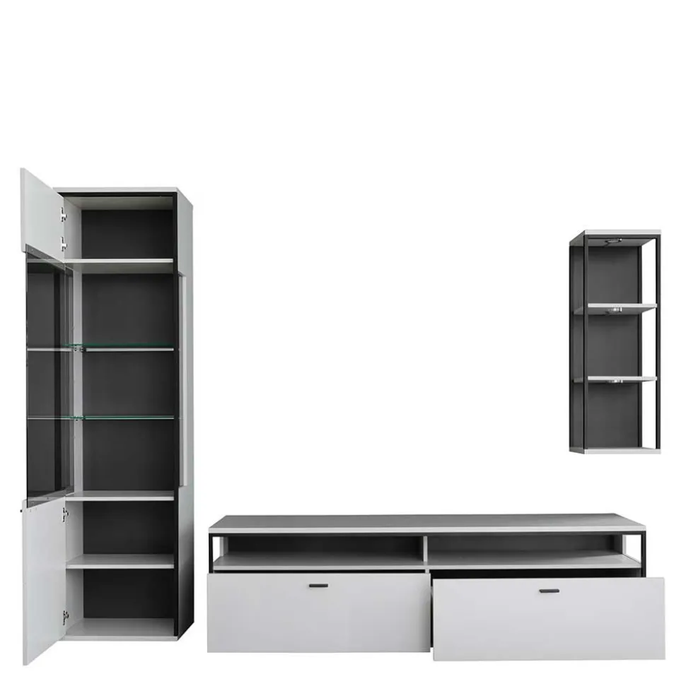 TV-Wohnwandmöbel Kombination - Loazin (dreiteilig)