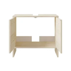 Unterbeckenschrank in hellem Holzdekor Pinie - Lecego