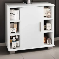 Unterbeckenschrank mit sechs Fächern und Tür - Gransov I