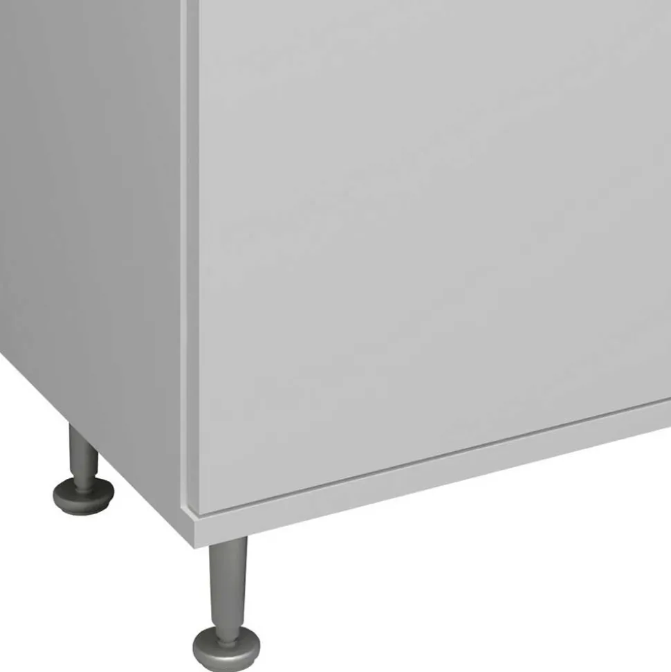 Unterbeckenschrank mit Tür und drei Schubladen - Huanga