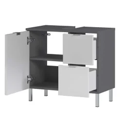 Unterbeckenschrank mit zwei Schubladen & Tür - Otrus