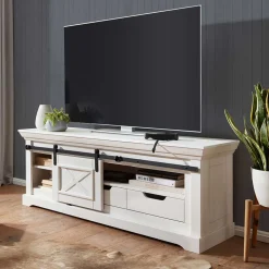 Unterschrank für TV mit Schiebetür - Kuito