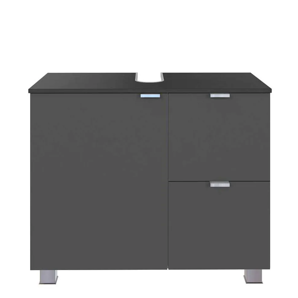 Unterschrank für Waschbecken mit 2 Schubladen & Tür - Jaenda