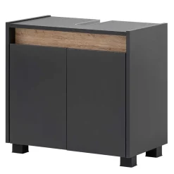 Unterschrank für Waschbecken in Anthrazit - Marcius