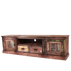 Used Look TV Board aus Altholz Jamaica im Shabby Chic