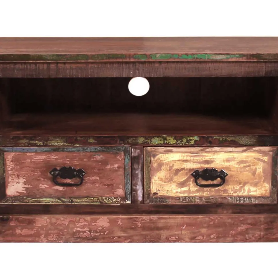 Used Look TV Board aus Altholz Jamaica im Shabby Chic