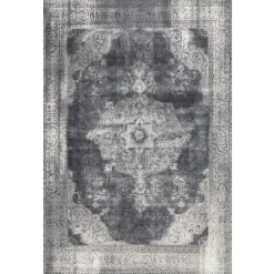 Used Optik Teppich im verwaschenen Orient Design - Pacentra