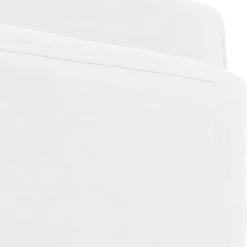 Velours Polsterssel in Creme und Buche - Potova