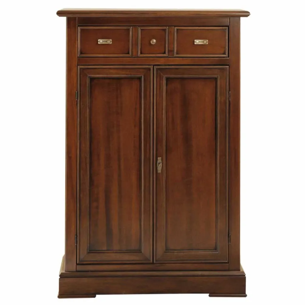 Vertiko Kommode in Walnussfarben Antik - Istefanio