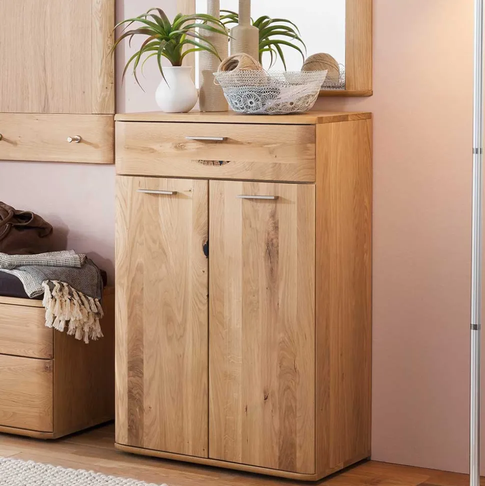 Vertiko Schuhkommode aus Balkeneiche - Mabasa