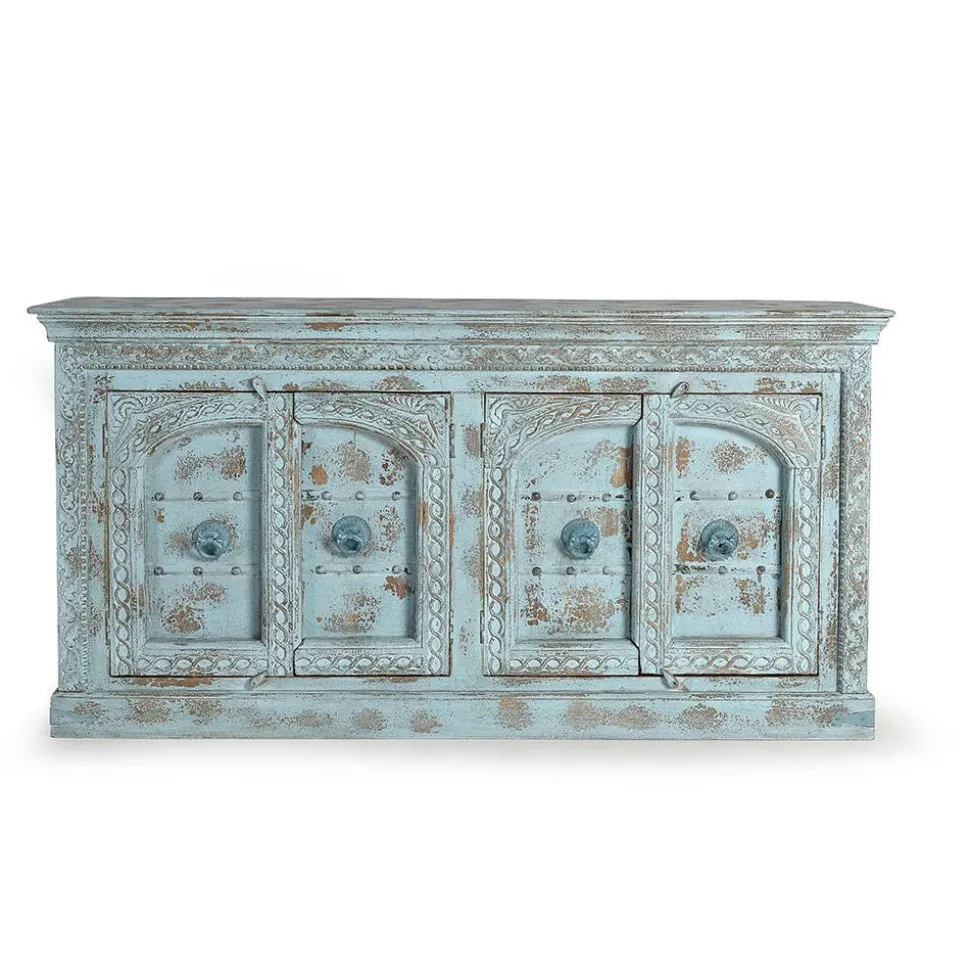 Vintage Design Anrichte in Türkis - Canopuss