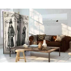 Vintage Design Paravent Damenmode 1914 - Malentra