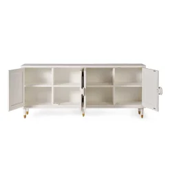 Vintage Design Sideboard aus Mango Massivholz - Triboot