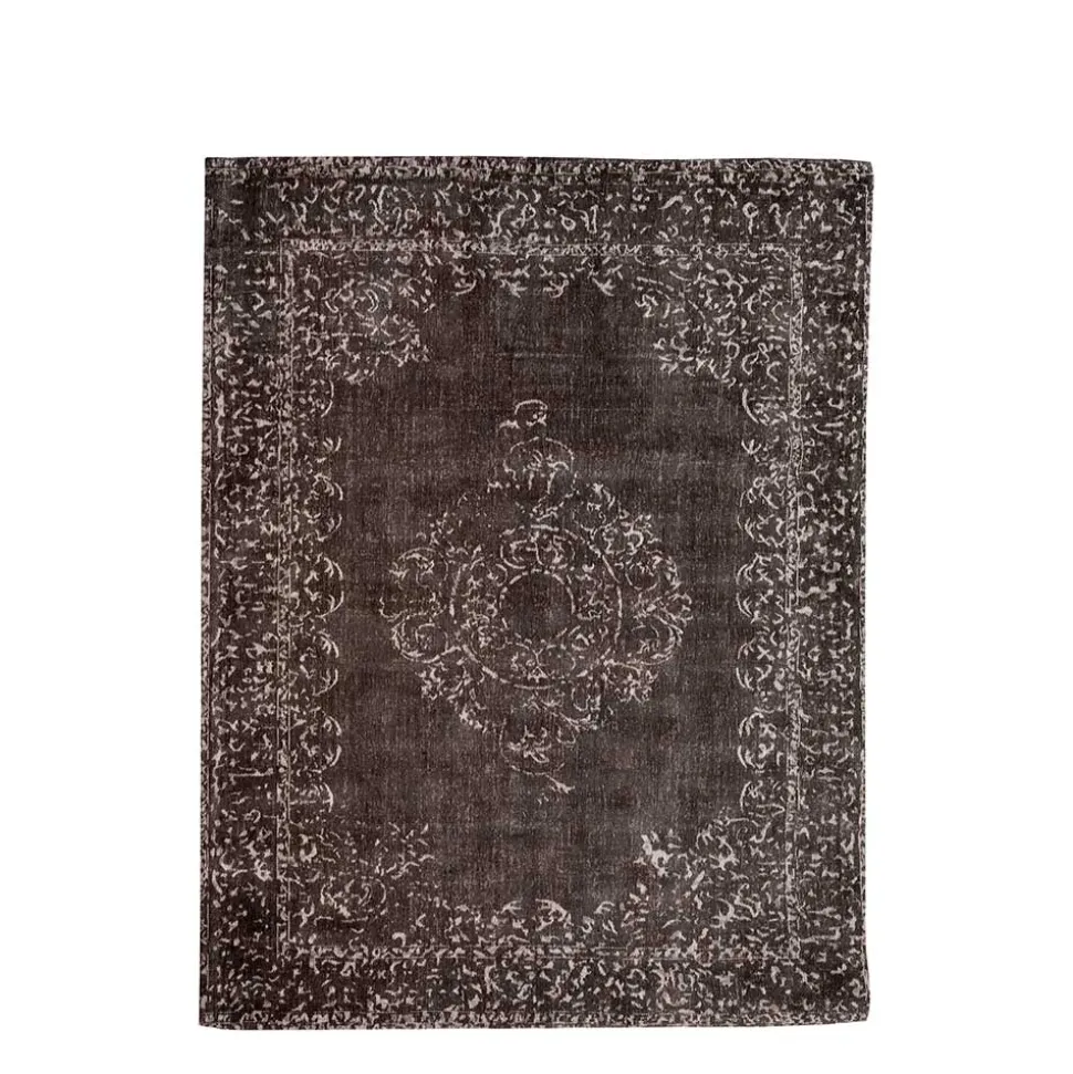 Vintage Design Teppich in Anthrazit - Rocks